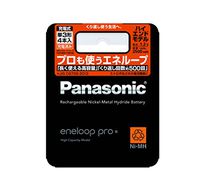 4 Panasonic Eneloop Pro Rechargeable Batteries AA High End Batteries 2500 mAh
