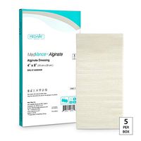 MedVance TM Alginate – Calcium Alginate Dressing 4"x8" Box of 5 dressings