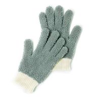 Microfiber dusting Gloves Clean Hard-to-Reach Places Car Detailing Blind Cleaning Highly aborbent Lint Free Grey 1pr S/M