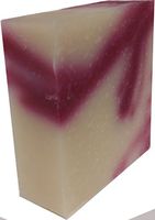 Head to Toes Handmade Natural Soap - Bath, Shampoo Bar, Baby Soap, Hand Soap - Whole Family 4.5 oz Large Bar (Candy Cane)