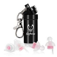 Ear Plugs for Sleeping, Concerts Ear Plugs, SNR23dB and SNR31dB Noise Reduction Ear Plugs for Snoring, Music, Work, Office, Travel, Airplane and Lout Events(Pink)