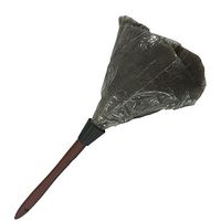 KOLIGHT Handmade Fullness Natural Ostrich Feather Dusters Brush Use for Office Home (15inch)