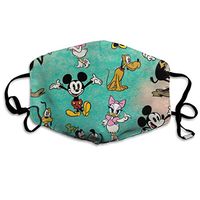 SSUJ7 Mickey and Donald Duck Men Women Adjustable Earloop Mouth Guard Anti-Dust Washable Reusable Mouth Guard for Kids Teens Adults Anti Pollution,Anti-smog