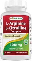 Best Naturals L-Arginine L-Citruline Complex Tablets, 250 Count