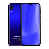ZYSUS A60, 1GB+16GB, Dual Rear Cameras, 4080mAh Battery, 6.1 inch Android 8.1 GO MTK6580A Quad Core up to 1.3GHz, Network: 3G, Dual SIM(Black) (Color : Gradient Blue)