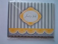 Michaels Notecards and Envelopes, "Just a Note", Pack of 6 Notecards and 6 Envelopes