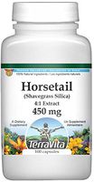 Extra Strength Horsetail (Shavegrass Silica) 4:1 Extract - 450 mg (100 Capsules, ZIN: 514199) - 2 Pack