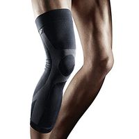 LP SUPPORT Leg Compression Sleeve - Unisex (Black, XL)