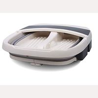 Linqly Folding Foot Bath,Automatic Heating Foot Bath,Heater Massager Tub,Soaking Foot Basin Household Foot Wash Basin