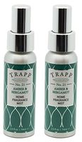 Trapp Home Fragrance Mist, No. 21 Amber & Bergamot, 2.5-Ounce (2-Pack)