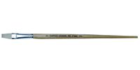 Charles Leonard Round Tip Paint Brushes with Long Handle, # 9, 0.43 Inch, White Bristle, 12-Pack (73809)