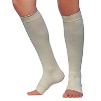 Zensah Ankle/Calf Compression Sleeves, Beige, Small