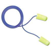 3M Single Use E-A-R E-A-Rsoft Yellow Neons Tapered Foam And PVC Corded Earplugs (1 Pair Per Poly Bag, 200 Pair Per Box)