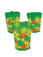 Glow-in-the-Dark Bright Hibiscus Cups