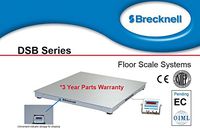 Brecknell Dsb Series Floor Scale System - 5000-Lb./2268-Kg. Capacity - 48X48" Platform