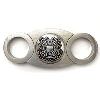 US Coast Guard Cigar Cutter – Double Guillotine Blades – in Gift Box