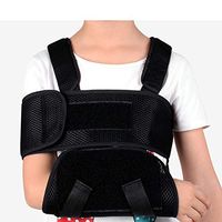 iiHome Medical Arm Sling,  Arm Immobilizer Sling, Maximum Comfort, Best Fully Adjustable Rotator Cuff and Elbow Support for Broken&Fractured Arm, Includes Immobilizer Band for Quick Recovery (Child)