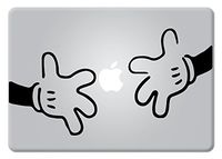 Mickey Mouse Hands Apple Macbook Decal Vinyl Sticker Apple Mac Air Pro Retina Laptop sticker