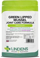 Green Lipped Mussel 500mg 1000 Capsules by Lindens