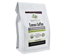 MedNatural Organic Enema Coffee – USDA Certified Organic Coffee for Liver Detox – Colon Hydrotherapy – Gerson Therapy – Constipation Relief – Weight Loss – Whole Bean -1 lb
