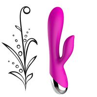 Waterproof Rabbit Vibrantor for Women with Dual Motors 9 Powerful Vibranting Modes for Intense Clitt Orgasmn, Paloqueth Rechargeable Clitorial Vibrartor Stmulator for Couples Female Play Whisper Quiet
