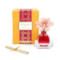 AGRARIA Cedar Rose Scented PetiteEssence Diffuser, 1.7 Ounces with Reeds and a Flower