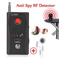Anti Spy Hidden Camera Detector, Wireless RF Signal Bug Detector Laser Lens GSM Tracking Device Finder for Spy Scanner Radio Wireless Audio Bug Hidden Camera Detector