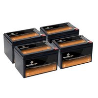 12V 12AH Hoveround Activa Wheelchair Replacement SLA Battery - 4PK