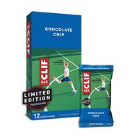 CLIF BAR - Energy Bars - Chocolate Chip - (2.4 Ounce Protein Bars, 12 Count) (Packaging May Vary)