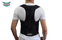 ZSZBACE Back Posture Corrector, Adjustable Clavicle & Shoulder Support Brace For Men & Women Posture Brace to Improve Bad Posture, Thoracic Kyphosis, Shoulder Alignment, Upper Back Pain Relie (XXL)