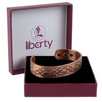 Atlantic 6 Magnet Copper Liberty Health Bracelet - Extra Large
