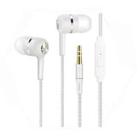 Earphone/Headphones, Earbuds HD Sound Bass Earphones,Premium in-Ear Wired Earphones with Remote & Mic Compatible with iPhone 6s/plus/6/5s/se/5c/iPad/iPod etc- WHite