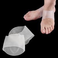 Tyjie Foot Gel Soft Planter Fasciitis Arch Support Sleeve Cushion Foot Pain Orthotic Heel Insole