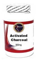 Activated Charcoal 900mg 200 Capsules # BioPower Nutrition