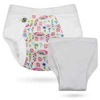Hero Undies Bedwetting Overnight Protective Underwear (Size 3 (6-9yrs), Piglet with Insert Set)