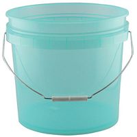 3.5-gal. Green Plastic Translucent Pail (10-Pack)