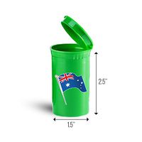 Australia Flag First Aid Case Pill Container ID 7365G