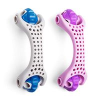 Muscle Roller Massager, Recredo Massage Ball Lacrosse Balls, Body Massage Sticks Tools for Relief Muscle Soreness,Cramping and Tightness,Help Legs and Back Recovery - Set of 2