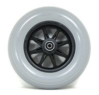 New Solutions CW221PB12 8 x 2 in. Caster Wheels with Molded-on Tires & B12 Bearings for Wheelchair44; Set of 2