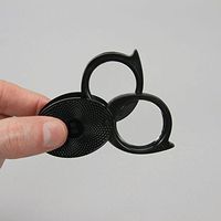 Folding Pocket Magnifier Double Plastic Lens 10 x