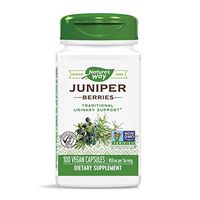 Nature's Way Premium Herbal Juniper Berries, 850 mg per serving, 100 Capsules