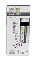 Aura Cacia Roll-On Essential Oil Blend, Lavender, 0.31 Ounce (Pack of 12)