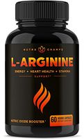 Premium L Arginine 1500mg Nitric Oxide Supplement - Extra Strength for Energy, Muscle Growth, Heart Health, Vascularity & Stamina - Powerful NO Booster Capsules with L-Arginine & L-Citrulline Powder