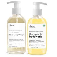 Sirona Natural Intimate Feminine Hygiene Wash - 6.7 Fl Oz | No Chemical, No Irritation + Therapeutic Body Wash - 6.7 Fl Oz: Promotes Healthy Feet, Skin and Nails (Pack of 2)