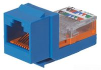 Panduit NK5E88MBUY Category-5E 8-Wire Lead-Frame Style Jack Module, Blue, 4-Pair