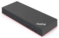 Lenovo ThinkPad Thunderbolt 3 Workstation Dock (MFG P/N; 40AN0170US) with 170w Slim Tip AC Adapter 2 Pin 110V USA Power Cord (Renewed)