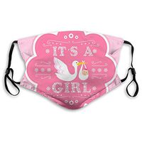 Baby Girl Protective Mask with Gasket Disposable Water Repellent Multilayer Filter Adult Sunscreen Large Mask S