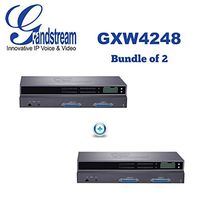 Grandstream GXW4248 48 Ports FXS Analog PBX VoIP Gateway, Bundle of 2 by Grandstream