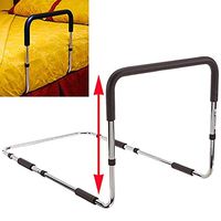 Bed Side Assist Handle Bar Safety Rail-Bed Support Rail - Medical Bed Support Bar - Assist Grab Handle for Disabled, Elderly, Adults, and Children Free Fixing Strap.Supports up to 300lbs