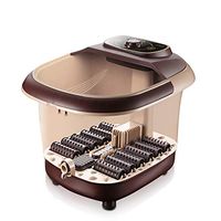 DZSF Foot Spa Bath Massage Motorized Massager with Heat and Massage and Jets, Adjustable Temperature,12 Motorized Shiatsu Roller Massaging